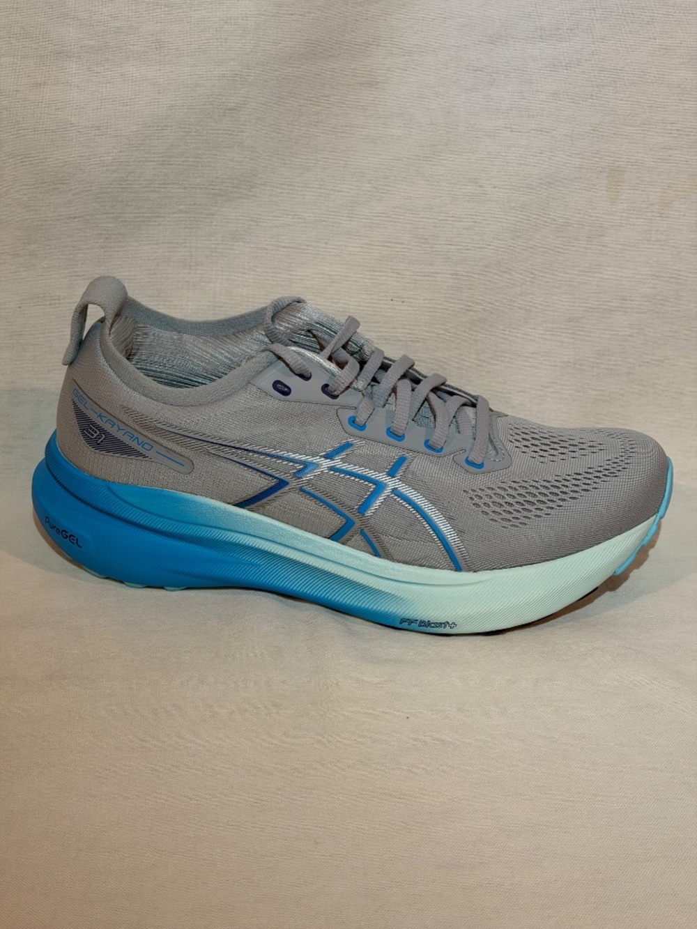 ASICS Gel-Kayano 31 Women's Size 10 Gray Blue Running Shoes NWOT - Picture 2 of 10